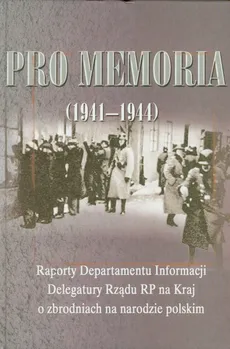 Pro memoria (1941-1944)