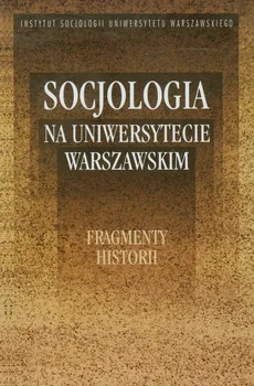 Socjologia na Uniwersytecie Warszawskim