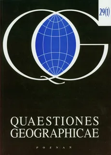 Quaestiones Geographicae 29/1 - Outlet