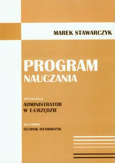 Program nauczania - Marek Stawarczyk