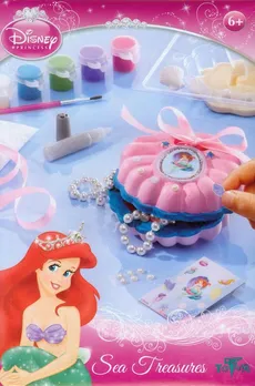 Disney Princess Sea Treasures Pudełko na biżuterię z Małą Syrenką - Outlet