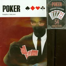 Poker Książka z talią kart brązowa - Jacek Nowak