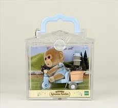 Sylvanian Families zestaw mini Małpka na rowerku