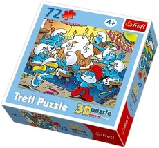 Puzzle 3D Smerfne urodziny 72