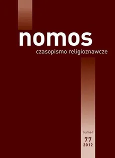 Nomos Czasopismo religioznawcze 77/2012 - Outlet
