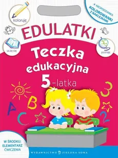 Edulatki Teczka edukacyjna 5-latka - Outlet