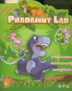 Pradawny ląd 4 Zabawy z dinozaurami - Monika Kiersnowska