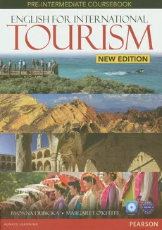 English for International Tourism Pre-Intermediate Coursebook z płytą DVD - Outlet - Iwonna Dubicka, Margaret O'Keeffe