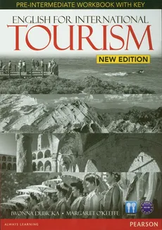 English for International Tourism Pre-Intermediate Workbook with key z płytą CD - Outlet - Iwonna Dubicka, Margaret O'Keeffe