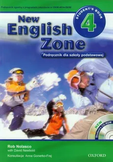 New English Zone 4 Podręcznik z płytą CD - Rob Nolasco, David Newbold