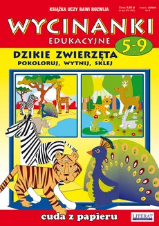 Wycinanki edukacyjne Dzikie zwierzęta - Beata Guzowska, Anna Smaza
