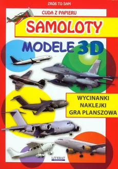 Samoloty Modele 3D Cuda z papieru - Outlet