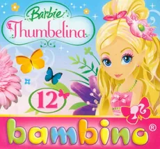 Kredki Bambino 12 kolorów Barbie - Outlet