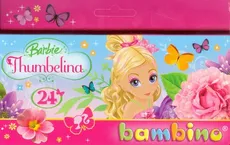 Kredki Bambino 24 kolorów Barbie