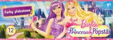 Farby plakatowe Barbie 12 kolorów - Outlet