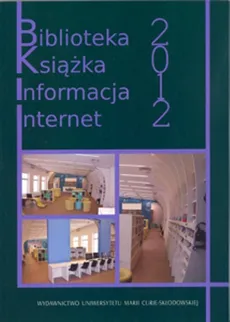 Biblioteka książka informacja Internet 2012 - Outlet