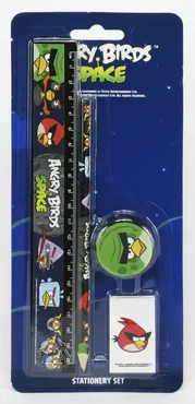 Zestaw szkolny 4 elementy Angry Birds Space