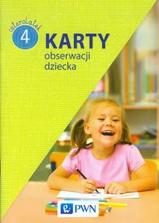Karty obserwacji dziecka Czterolatek - Outlet - Danuta Chrzanowska, Katarzyna Kozłowska