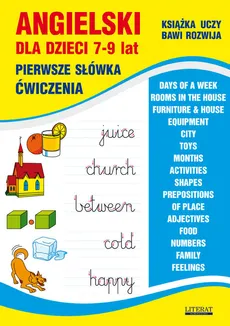 Angielski dla dzieci 7-9 lat Pierwsze słówka Ćwiczenia - Outlet - Joanna Bednarska