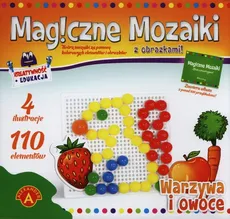 Magiczne mozaiki z obrazkami Warzywa i owoce