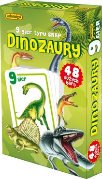 Dinozaury karty snap