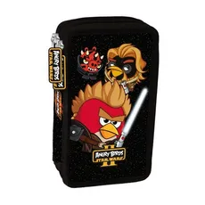 Piórnik podwójny Angry Birds Star Wars II z wyposażeniem - Outlet