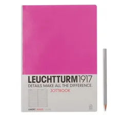 Notatnik A4 Leuchtturm1917 w linie różowy 341495