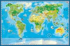 Mapa dwustronna Świata Młodego Odkrywcy - Outlet