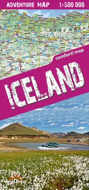 Islandia mapa turystyczna