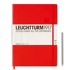 Notes Master Leuchtturm1917 Slim gładki czerwony 343314