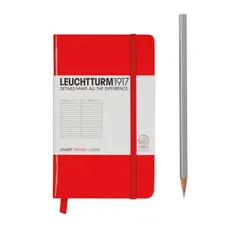 Notes Pocket Leuchtturm1917 w linie czerwony 308998