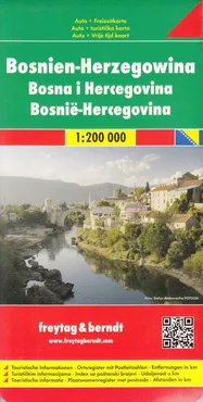 Bośnia i Hercegowina mapa 1:200 000 Freytag & Berndt - Outlet