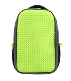 Plecak dwukomorowy na laptopa 15 Pixelbags szaro-zielony