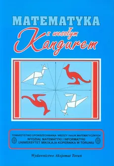 Matematyka z wesołym Kangurem niebieska - Outlet