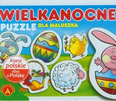 Wielkanocne puzzle dla maluszka