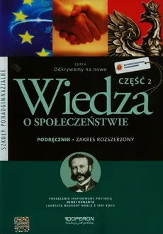 Odkrywamy na nowo Wiedza o społeczeństwie 2 Podręcznik Zakres rozszerzony - Jan Maleska, Zbigniew Smutek, Beata Surmacz