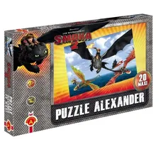 Puzzle Maxi Jak wytresować smoka 2 Lot nad morzem 20