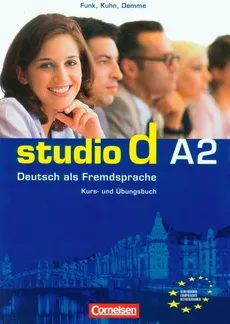 Studio d A2 Kurs und Ubungsbuch +CD Podręcznik z ćwiczeniami - Outlet