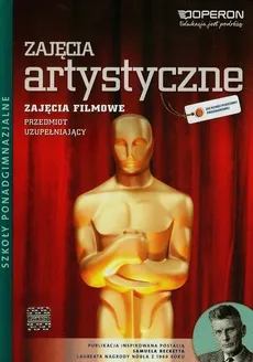 Zajęcia artystyczne Przedmiot uzupełniający Zajęcia filmowe Podręcznik - Outlet - Sławomir Pultyn