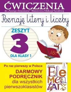 Poznaję litery i liczby 1 Zeszyt 3 - Anna Wiśniewska