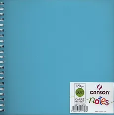 Szkicownik kwadratowy Canson Notes 50 kartek niebieski
