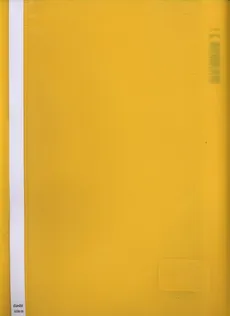 Skoroszyt z wąsami A4 Bantex Standard żółty