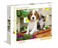 Puzzle Pies i Kot  The Dog and the Cat 1000