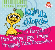 Bajki dla chłopców Przygody Pana Soczewki Tarzan Pan Drops i Jego Trupa 3 CD