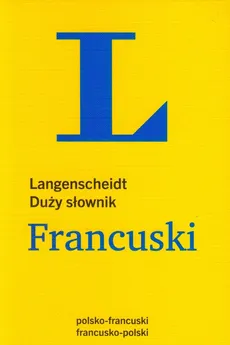 Langenscheidt Duży słownik Francuski - Outlet
