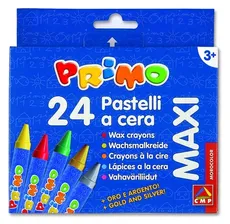 Kredki woskowe Primo Maxi 24 kolory