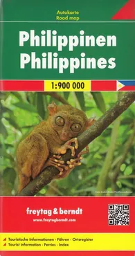 Filipiny mapa 1:900 000