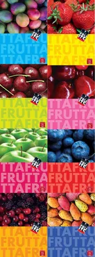 Zeszyt A4 Pigna Fruits w linie 42 kartki mix wzorów - Outlet