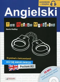 Angielski Kryminał z ćwiczeniami Two Warsaw Mysteries + CD - Outlet - Kevin Hadley