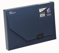 Pudełko na dokumenty A4 35mm niebieskie